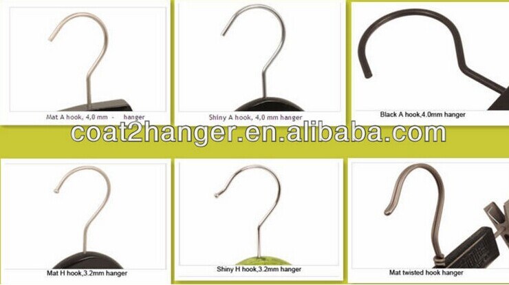 Wooden Pant/Trousers Walnut Finish Hangers for Display