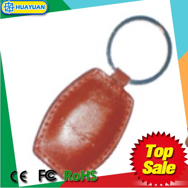 Good Look! ! Good quality T5577/TK4100 RFID Leather Keychain