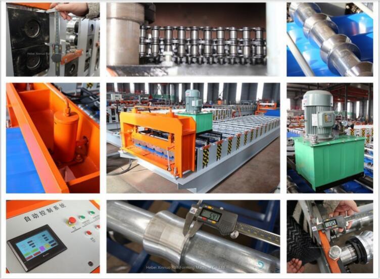 High Quality Double Layer Building Used Colored Steel Wall Roofing Sheet Cold Bending Roll Forming Machine with Ce