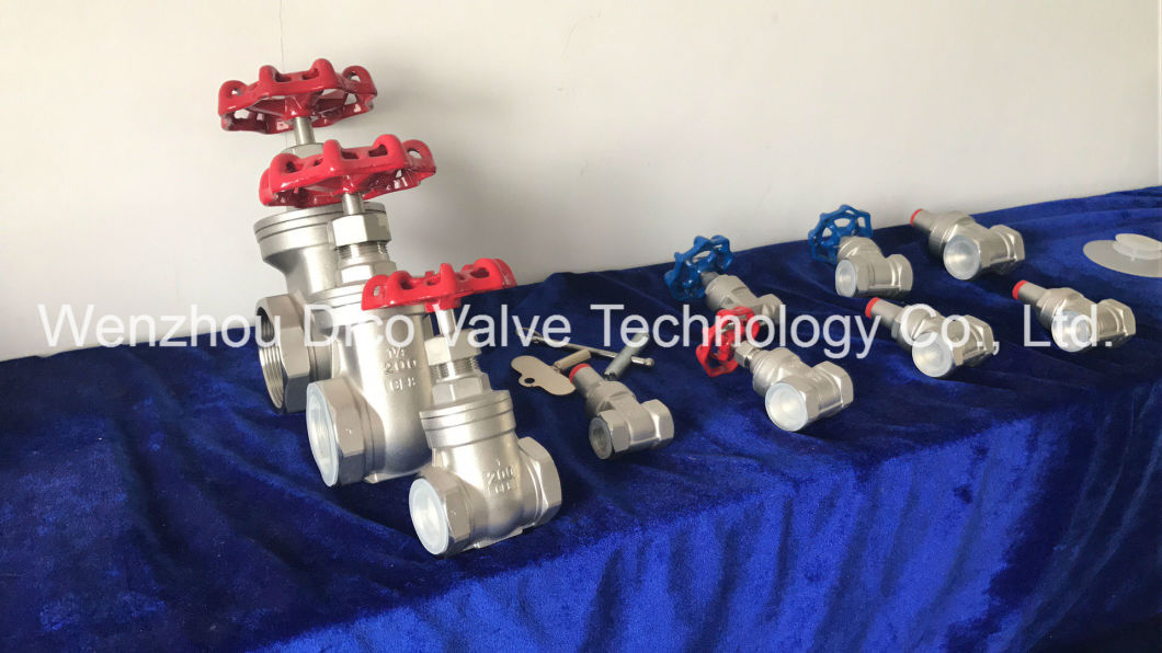 Heavy Type Stainless Steel CF8/CF8m Handle Wheel Gate Valve