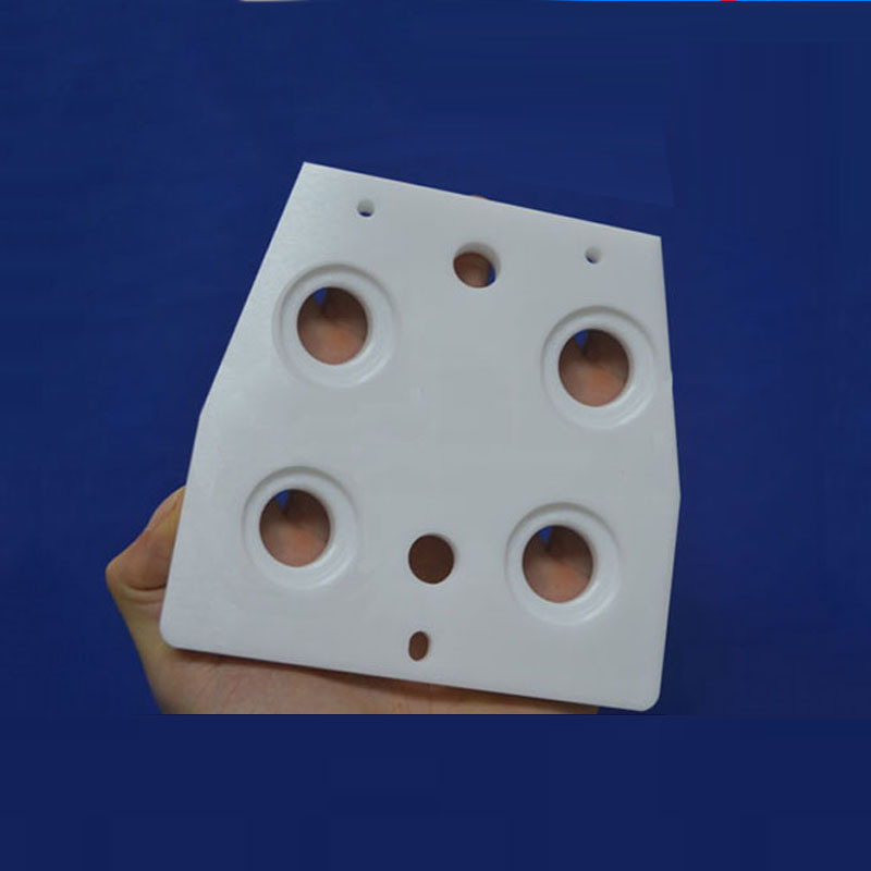 Refractory Trapezoid Fixture Anti-Corrosion Zirconia Ceramic Sheet Material UK