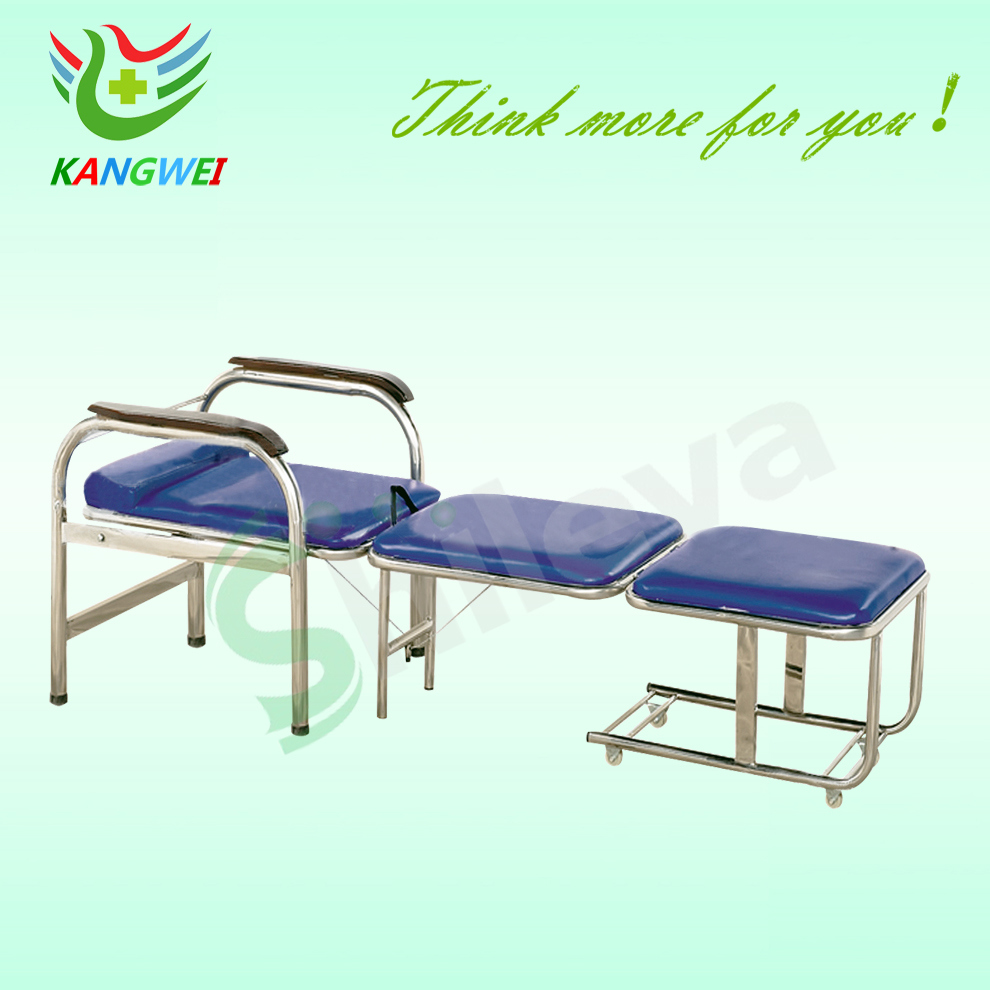 Hospital Sleeping Accompany Chair Folding Nursing Chair