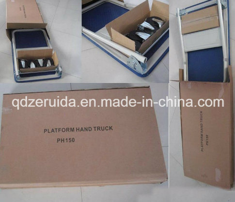 Heavy Load Capacity Plastic Platform Hand Truck