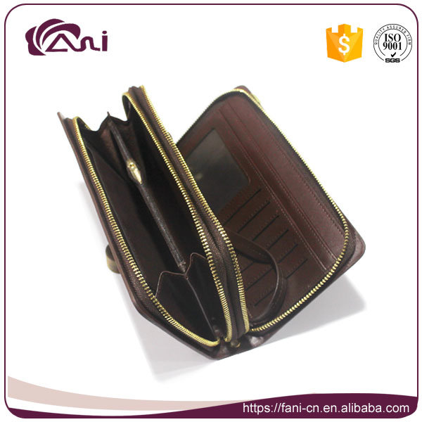 Fani Mens Long Money Wallet, Genuine Leather Custom Wallet Maker