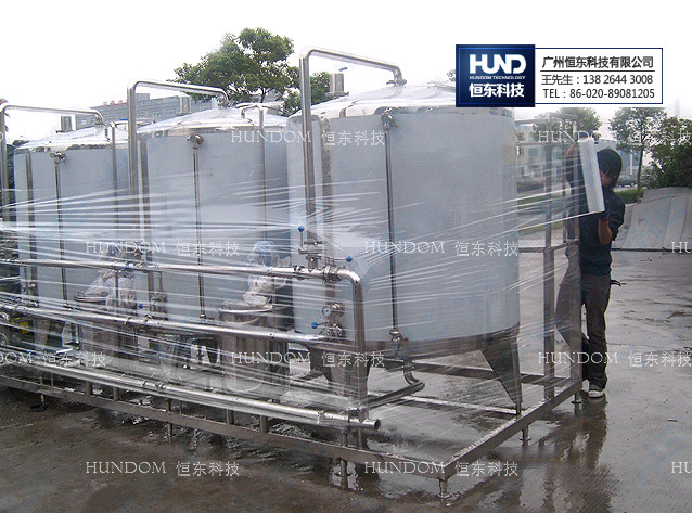 CIP Online Cleaning System Liquid Sterilizer for Food Industry