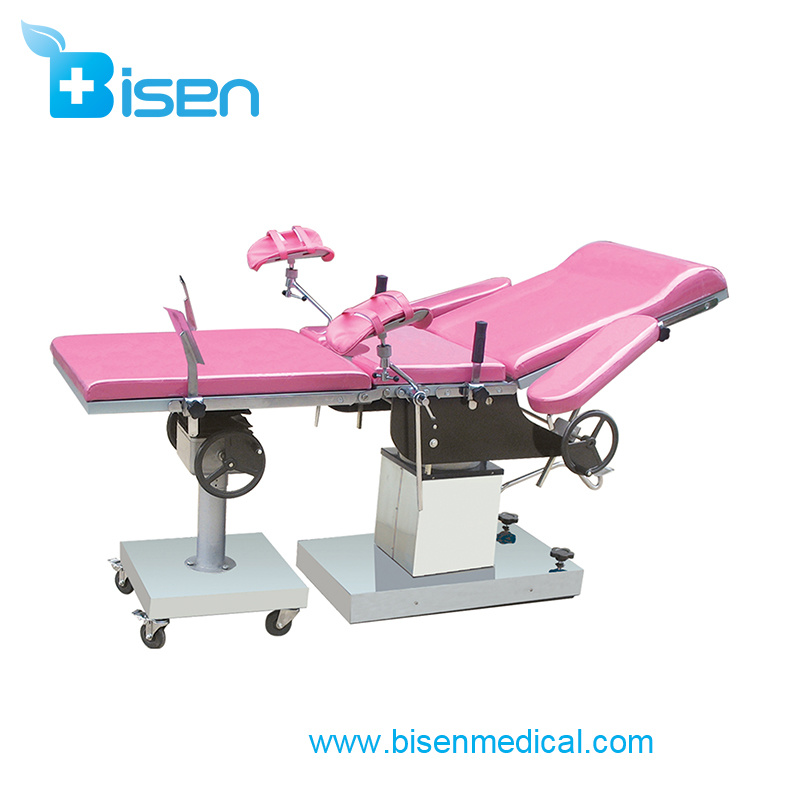 BS-2A Gynecological Surgical Operating Delivery Room Instruments Table Obstetric Delivery Bed