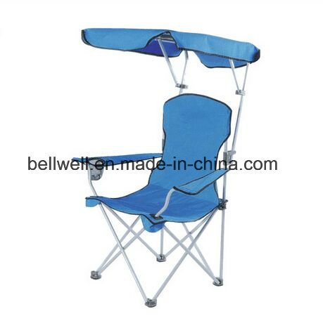 Sun Umbrella Handrail Beach Chair Portable Folding Outdoor Children Camping Chair