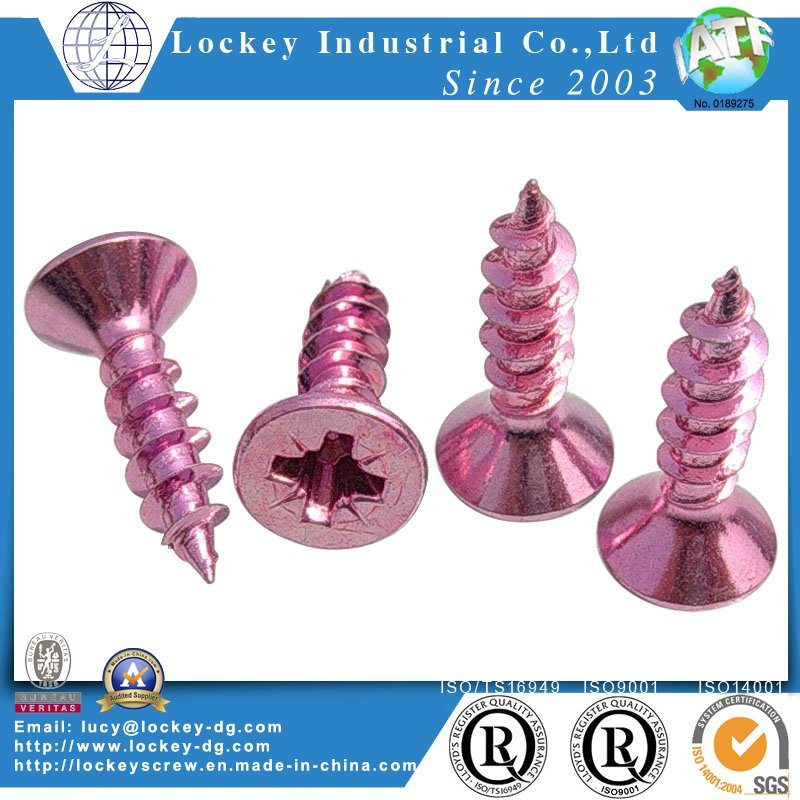 Double Flat Head Chipboard Screw