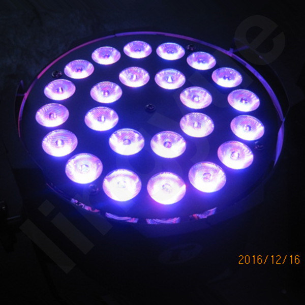 24X18W Rgbwauv 6in1 DJ Disco DMX LED PAR Stage Light