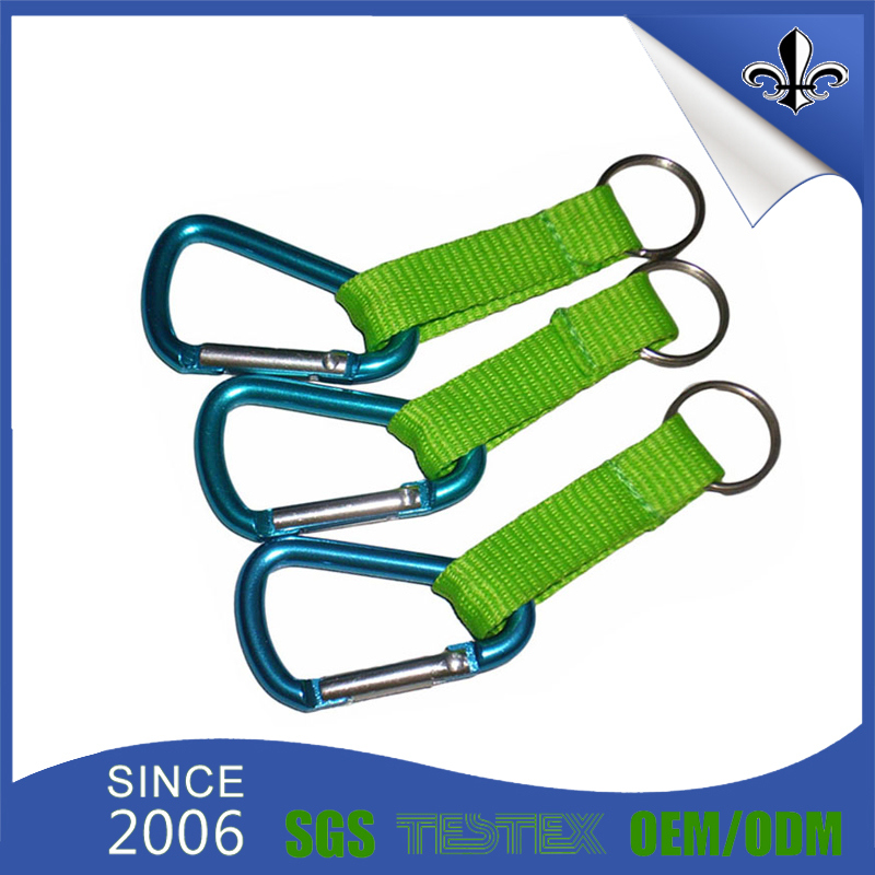 Promotional Gifts Custom Cheap Aluminum Climbing Carabiner for Wholesale