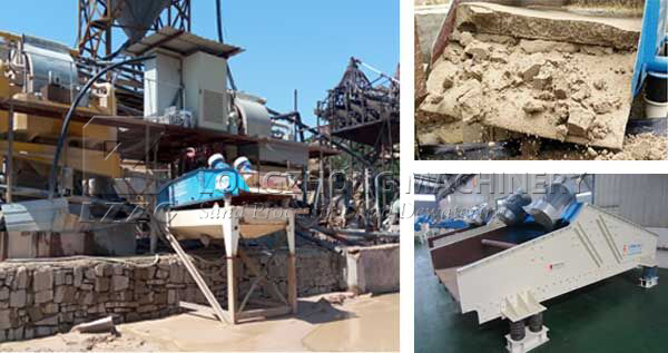 Ore Vibrating Screen with High Performance for Dewatering