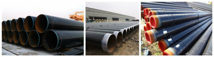 Outside 3lpe Coating API 5L SSAW Steel Pipe