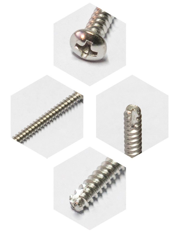 Stainless-Steel 304 Pan Head Cross PT Self -Tapping Screw