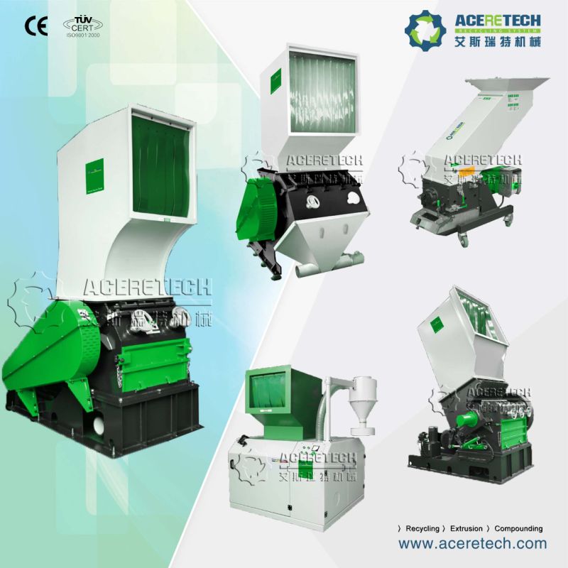 Waste Plastic Shredder Crusher Granulator Machine for PE/PP/PA/PVC/EPE/ABS/PS/Pet/PC/Nylon/Rubber