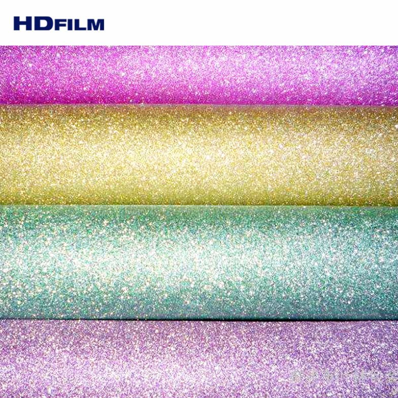 Premier Box Wrapping Sparkly Glitter Pet CPP PVC Film From Wenzhou