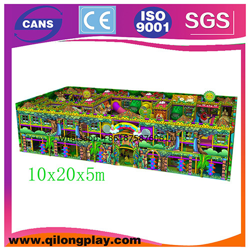 China Amusement Toy Factory Plastic Playhouse Indoor Playground