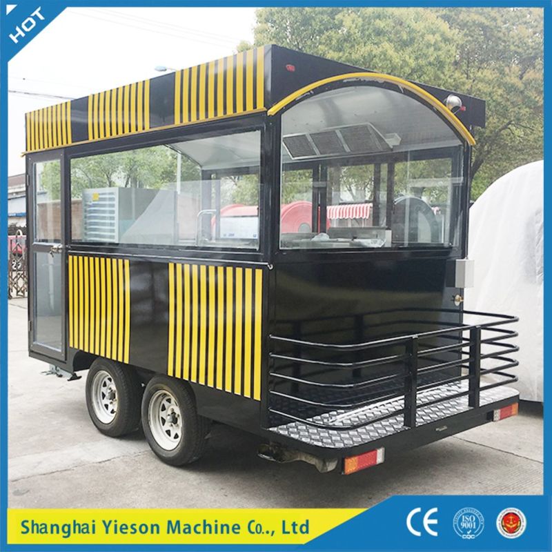 Ys-Ho350 Yieson High Quality Food Van Food Trucks for Sale in China