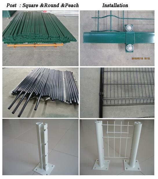 PVC Coated Welded Wire Mesh Fence