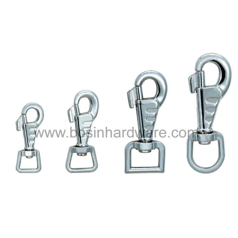 Heavy Duty Metal Pet Collar Snap Hook