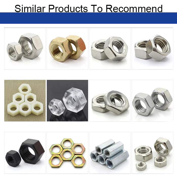 High Quality DIN6334 Hex Coupling Nuts