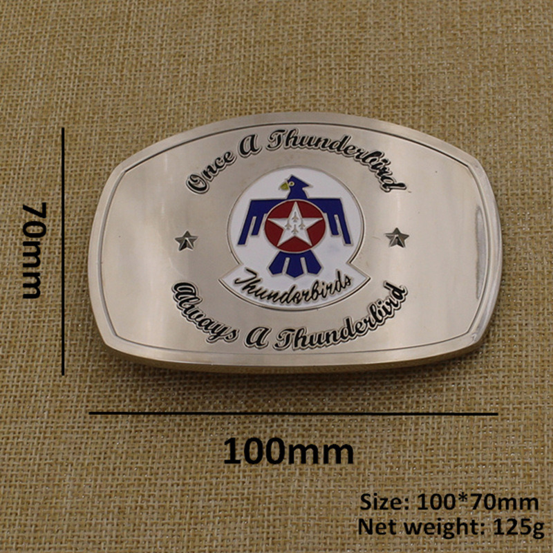 2016 Wholesale Custom Logo 3D Metal Belt Buckles for Men