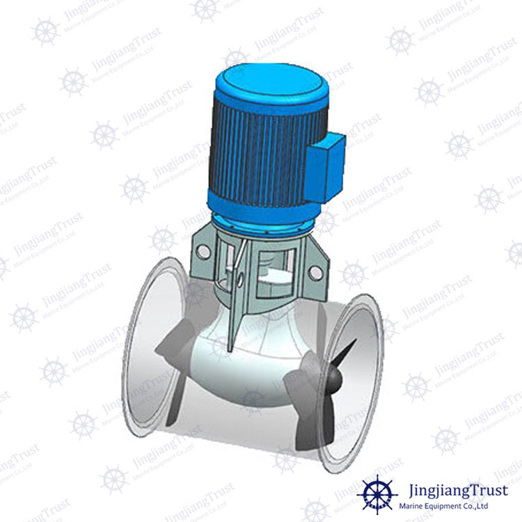 Marine Lateral Thruster with Contra-Rotating Propeller