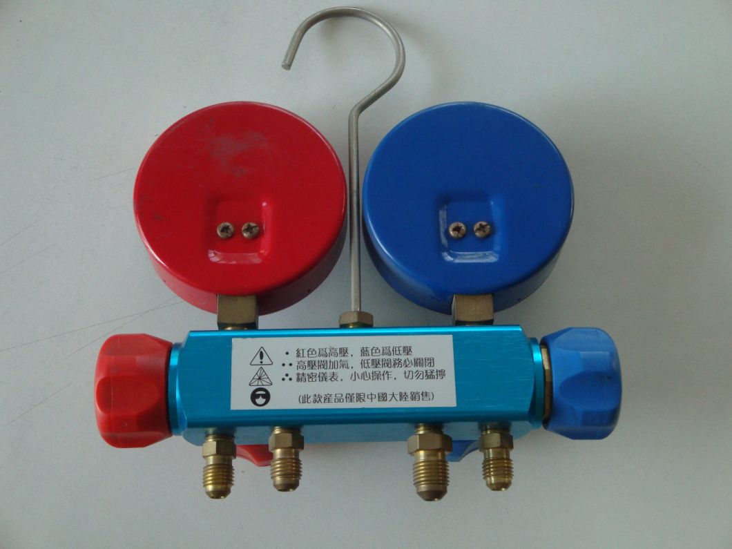 75mm High Quality Steel Case Refrigerant Pressure Gauge Supplier