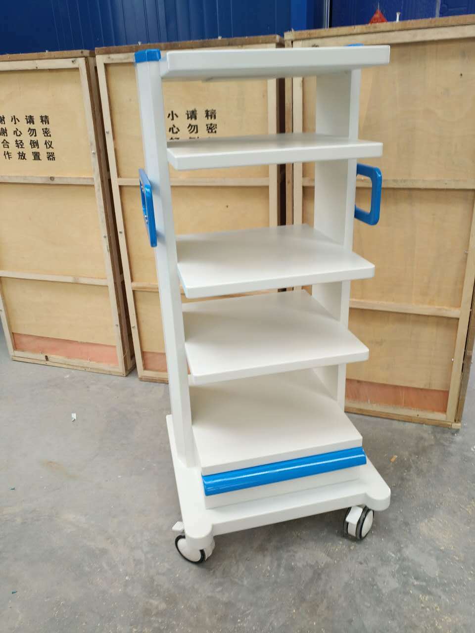 Medical Endoscope Trolley Cart Hospital Medical Trolley for Endoscope Equipment