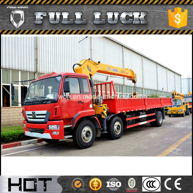 Heavy Duty Truck with 12ton Lifting Capacity Crane Hot Sell in China