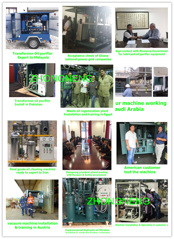 ISO 9001 Hydraulic Oil Recycling Machine Supplier, Used Oil Cleaning