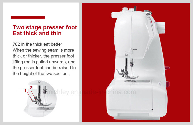 Multifunction Computerized Domestic Button Holing Sewing Machine (FHSM-702)