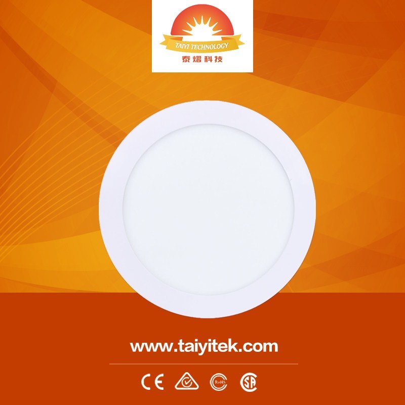 Top Quality 2018 Newest LED Lighting Recessed Type Round Shape LED Panel Lamp