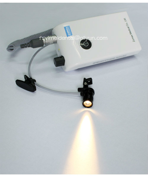 Binocular Loupes with Headlight and Dental Magnifying Glass 2.5X