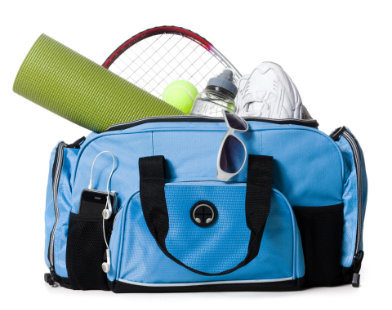 Polyester/Canvas Trolley Promotion Duffel Luggage Gym Sports Duffle Travel Bag