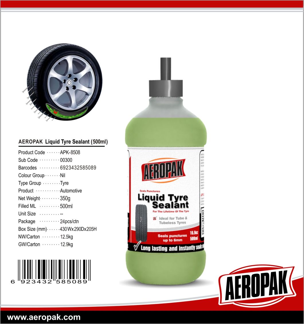 Tire Repair Products Liquid Tire Sealant