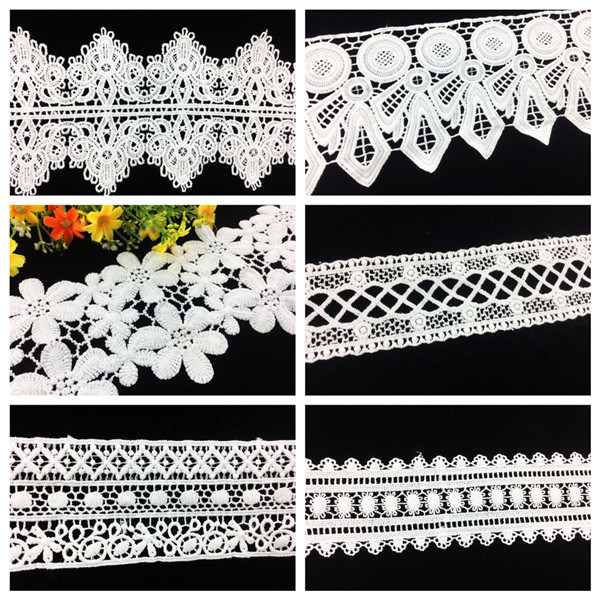 New Design Fashion Chemical Embroidery Lace Wholesale