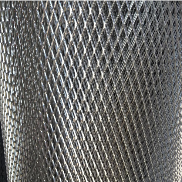 Overall Size Stainless Steel Perforated Diamond Expanded Metal