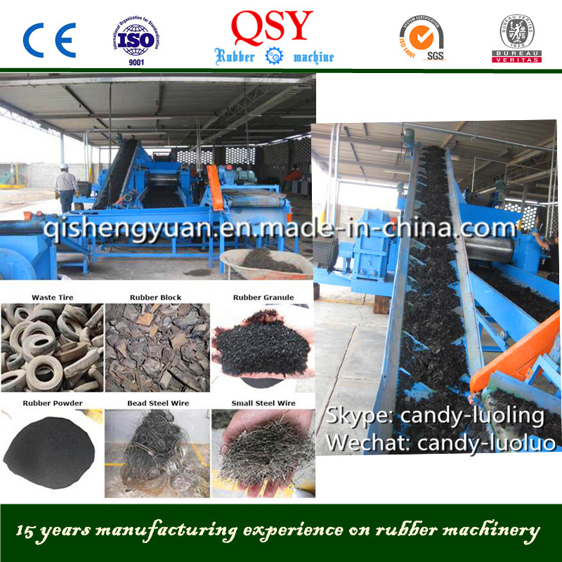 Waste Tyre Recycling Ring Cutter Machine & Tyre Side Wall Cutting Machine