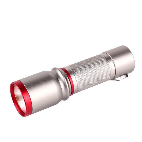 5W Aluminum COB LED Flashlight (11-JB1801 3AA)