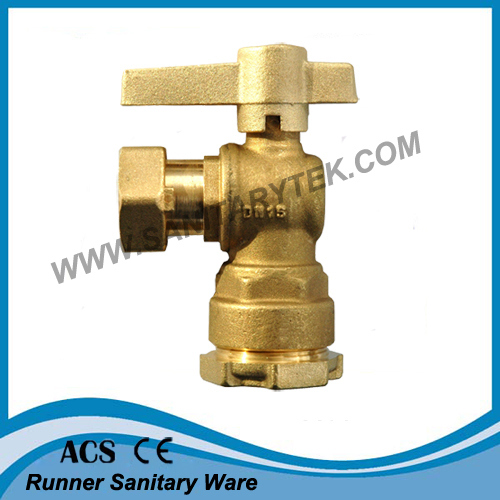 Brass Lockable Water Meter Ball Valve (V18-842)