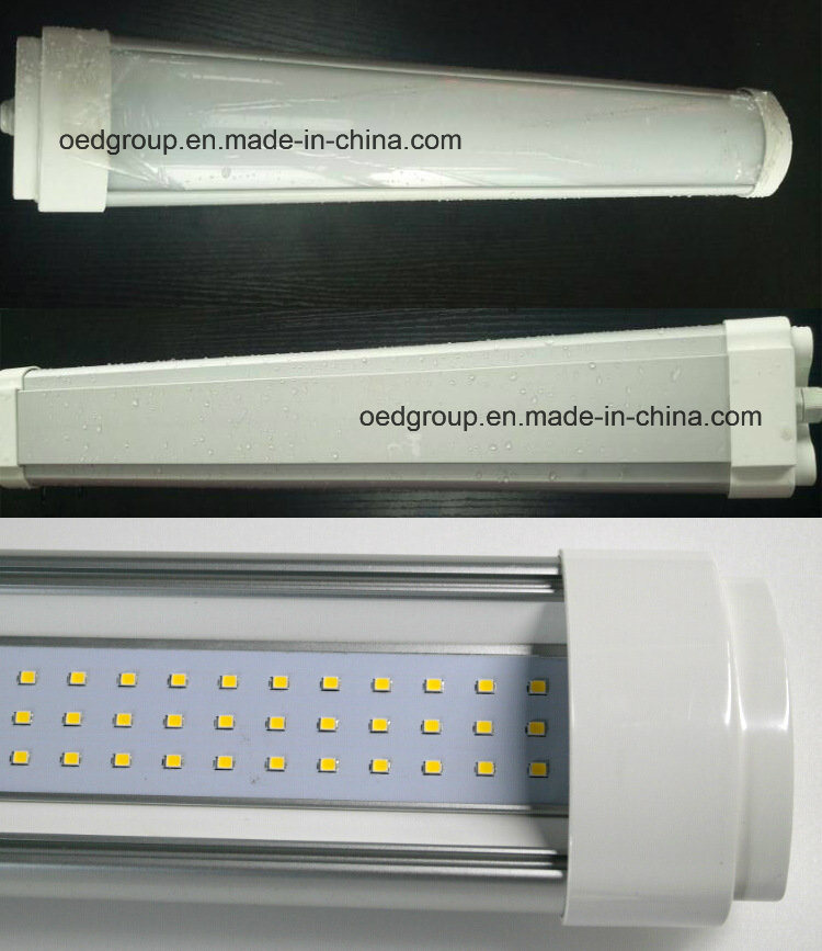 Factory Direct LED Tri-Proof Light IP65 Chandelier Per Watt 110 Lumens Energy-Saving Ceiling Integrated Linear Lamp