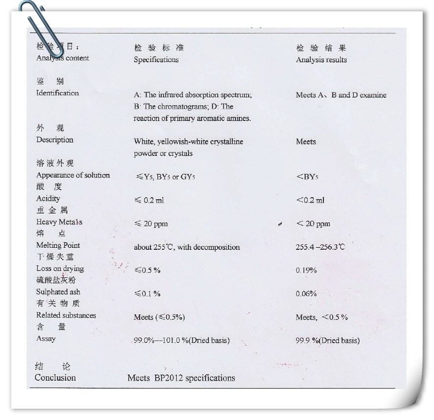 Pharmaceuticals Manufacturers Sulphadiazine 68-35-9