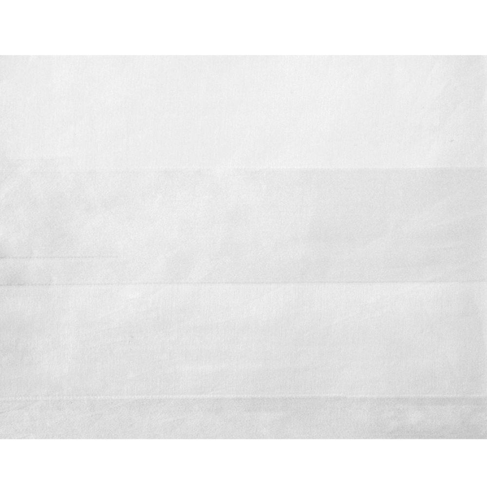 Cpekingface-Premium 5cm Striped 60sx120s 242X86X3 500tc - Queen Size, 4 Pieces White Checked Bed Sheet Set