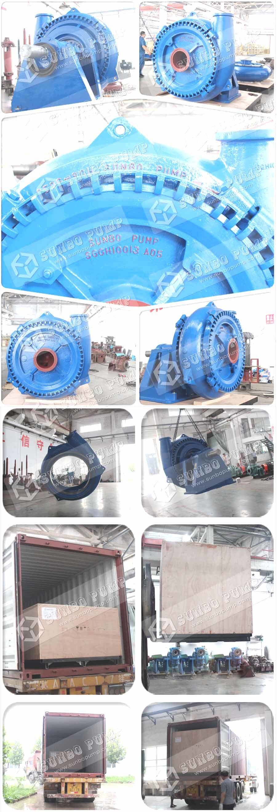 Made in China High Efficiency Rubber Impeller Centrifugal Slurry Pump