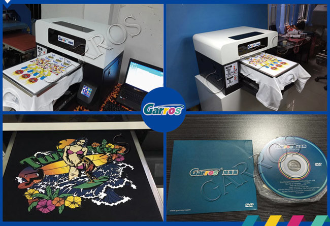 2016 Direct to Garment Flatbed Printer T-Shirt Printing Machine