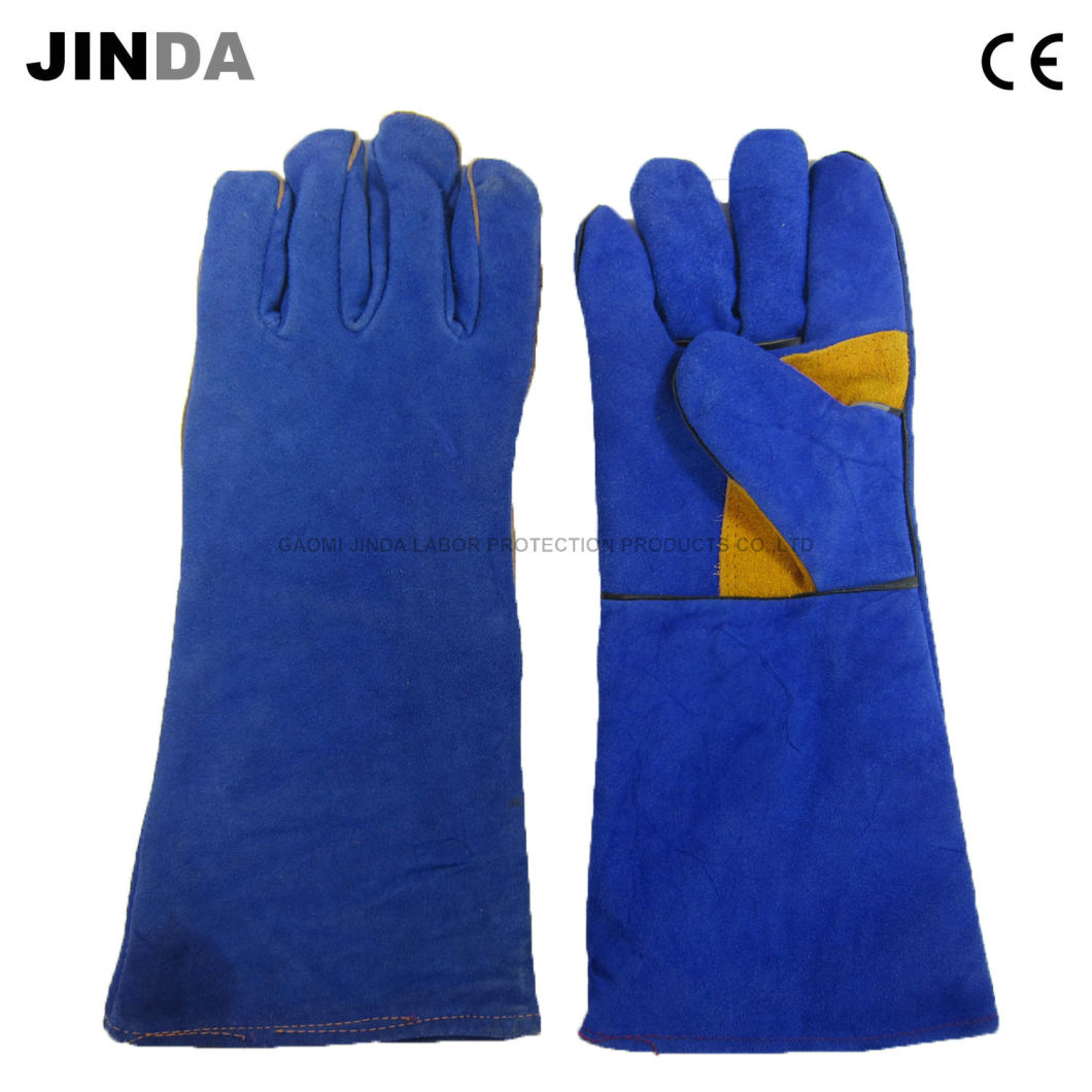 Cowhide Leather Welding Industrial Gloves (L007)