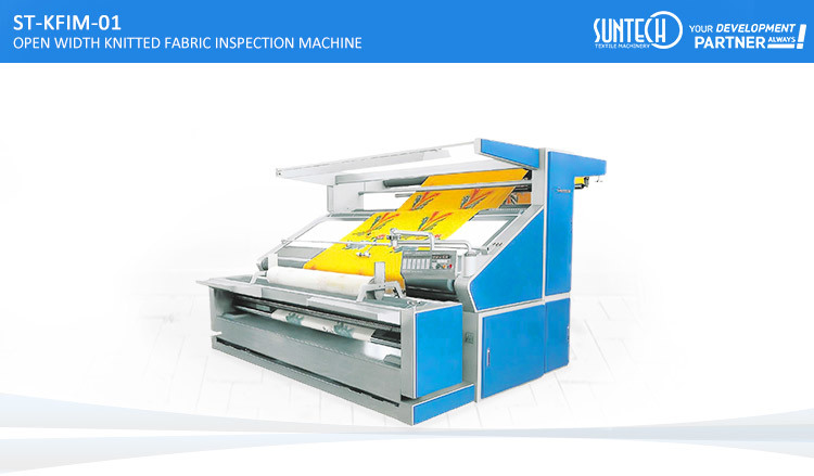 Suntech Knitted Fabric Inspection Cutting Machine High Quality