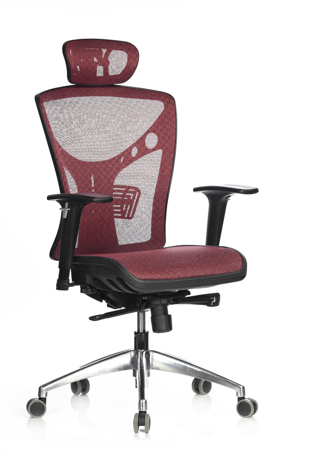 Full Mesh High Back Aluminum Base Ergonomic Office Chair