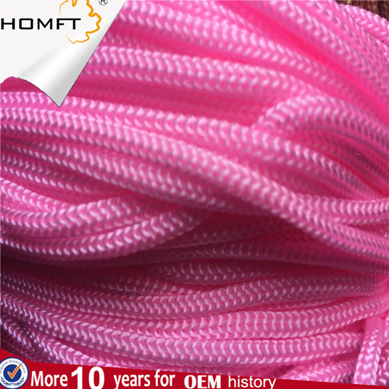 Yellow Round Polyester String Braided Rope/Cord