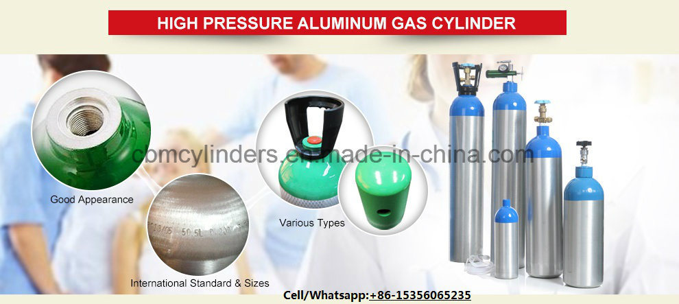 Portable Medical Mini Aluminum Oxygen Cylinder (2L)